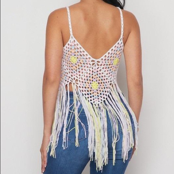 Crochet crop top - Picture 2 of 6